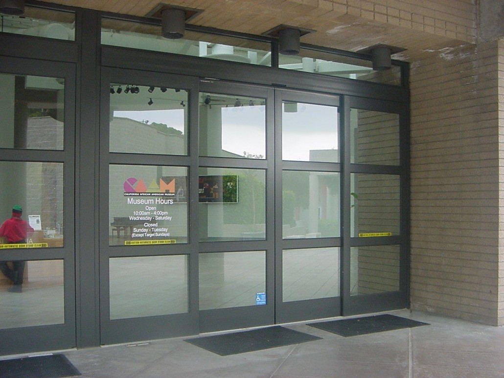 The Californian African American Museum entrance