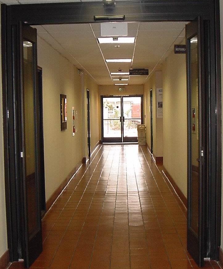 Health Care Partners Medical Group building hallway