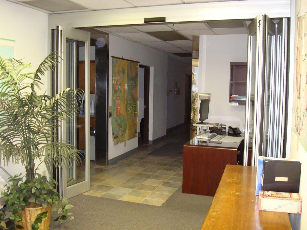 Doors past the reception area